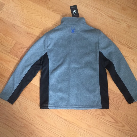 BNWT SPYDER Zip Up Hoodie Sweater - XL (14/16) - Picture 2 of 8